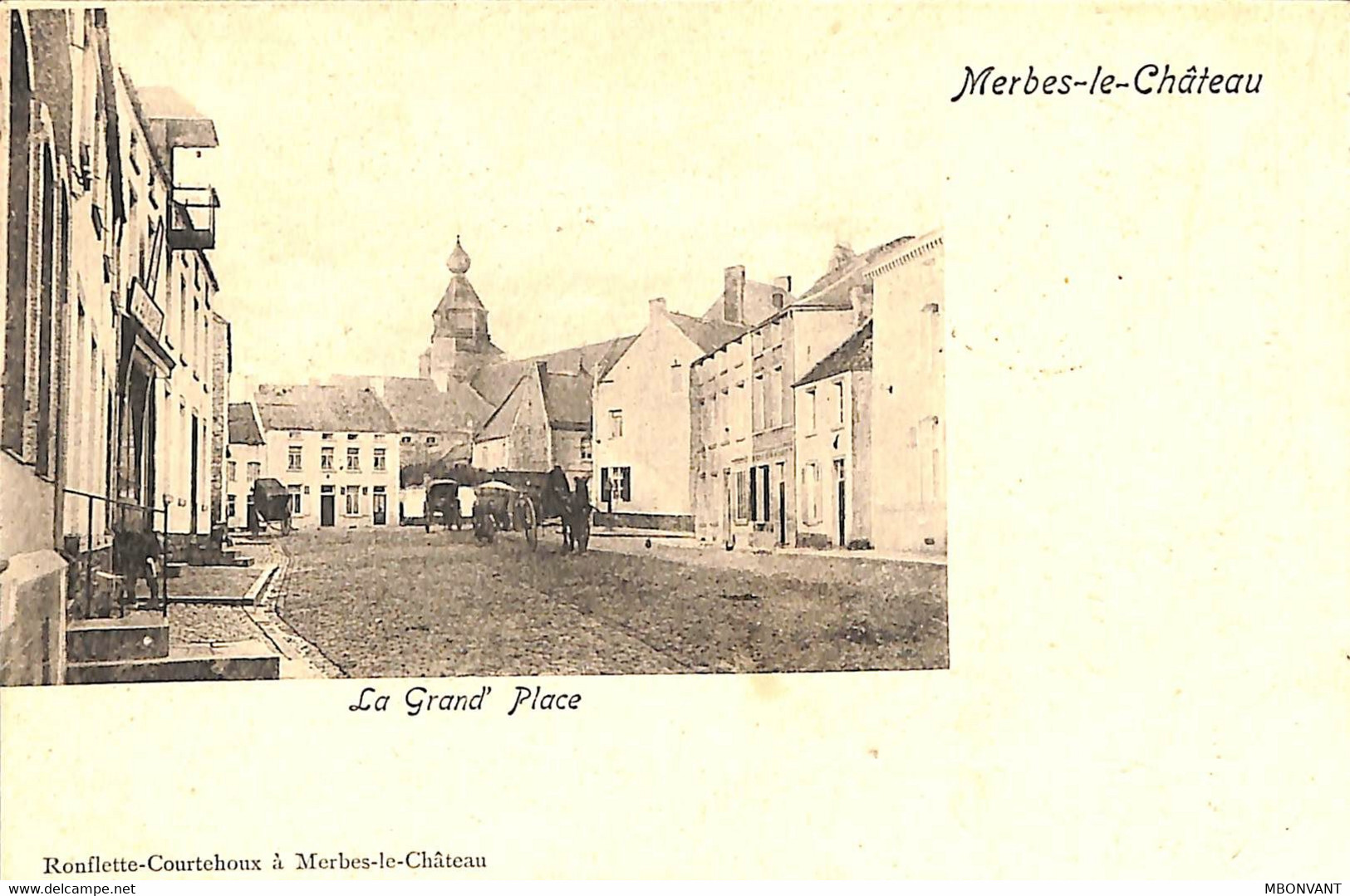 Merbes-le-Château / La Gd Place - Merbes-le-Chateau