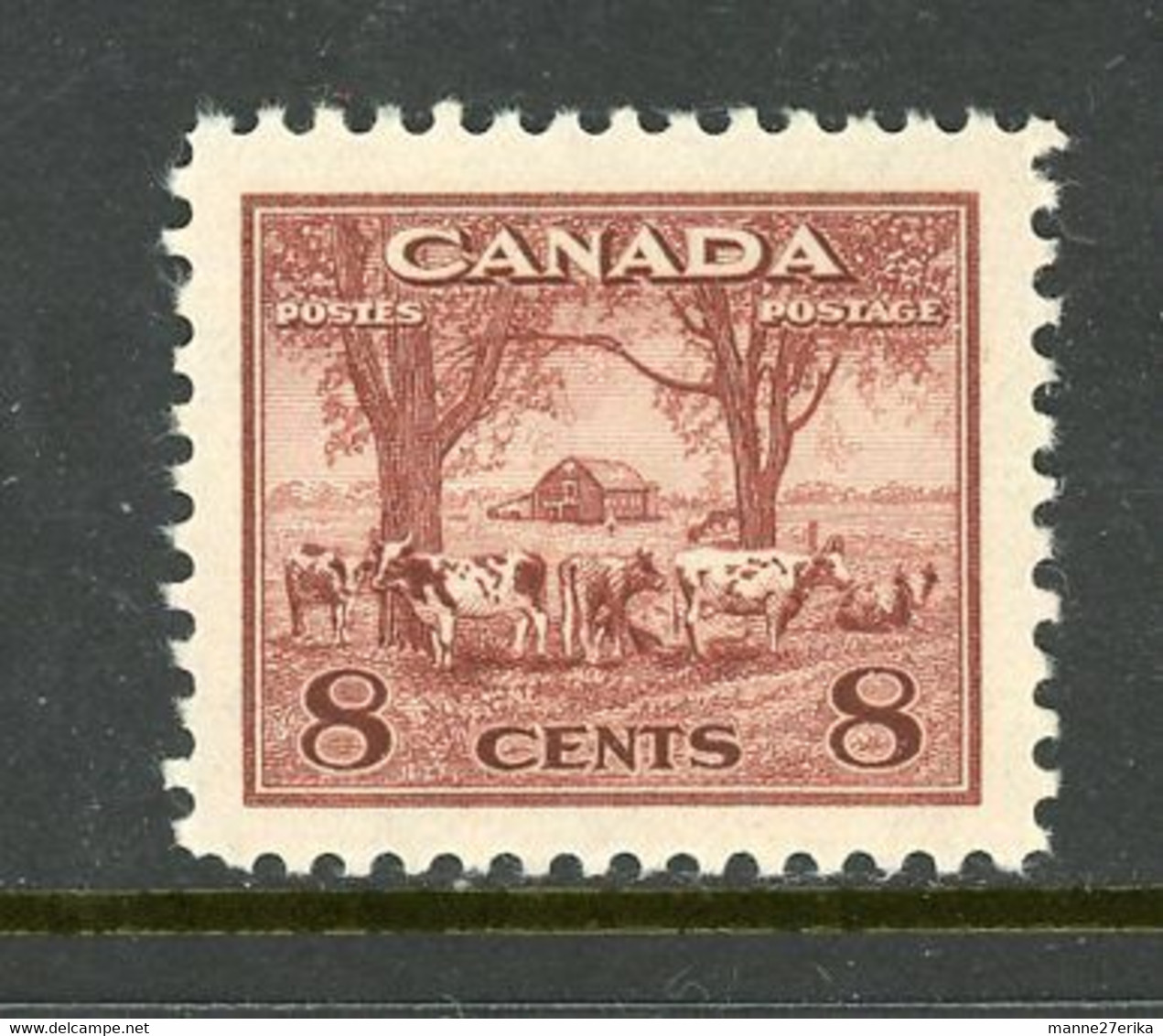 Canada 1942 MNH Farm Scene - Nuevos