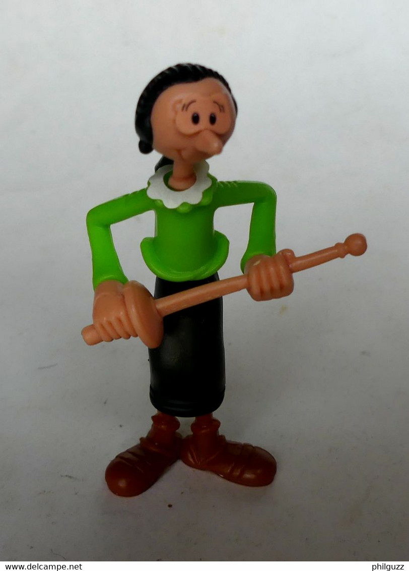 FIGURINE KINDER POPEYE 1992 OLIVE Vert EPEE - Other & Unclassified