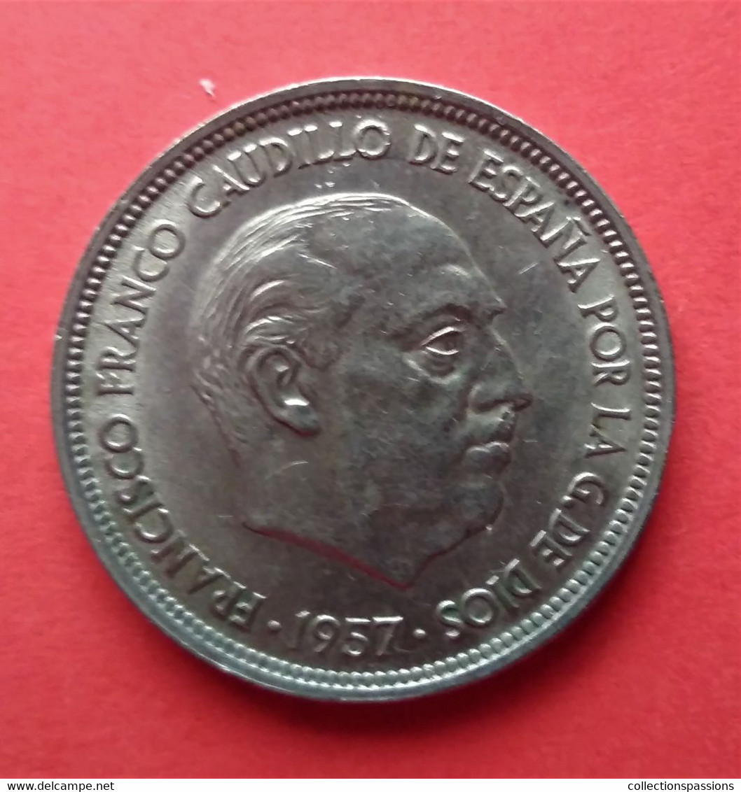 - ESPAGNE - 50 Pesetas 1957 (59) - - 50 Peseta