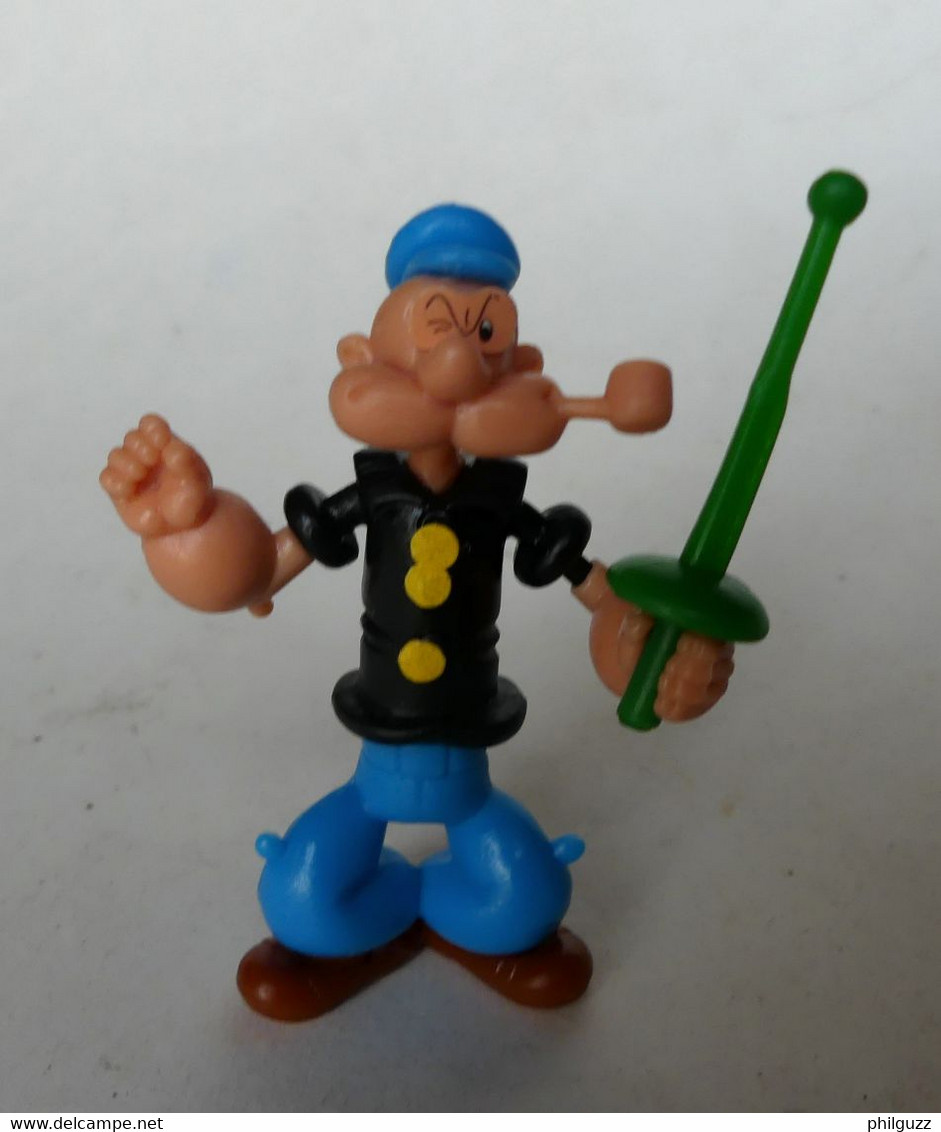 FIGURINE KINDER POPEYE 1992 EPEE Verte - Other & Unclassified