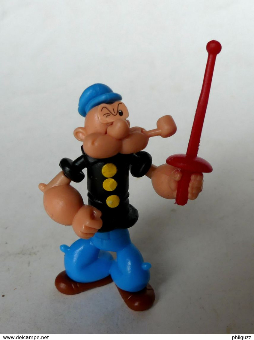 FIGURINE KINDER POPEYE 1992 EPEE Rouge - Autres & Non Classés