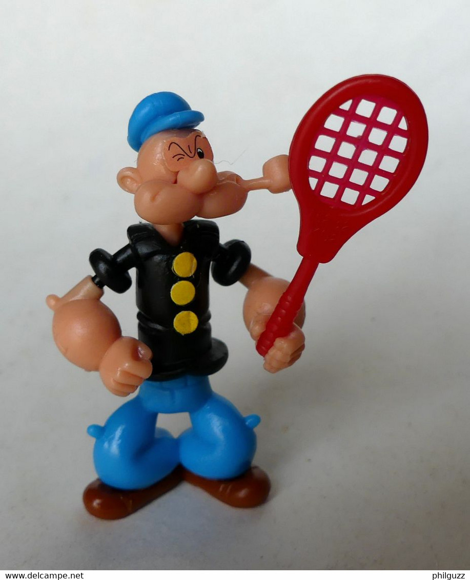 FIGURINE KINDER POPEYE 1992 RAQUETTE Rouge - Other & Unclassified