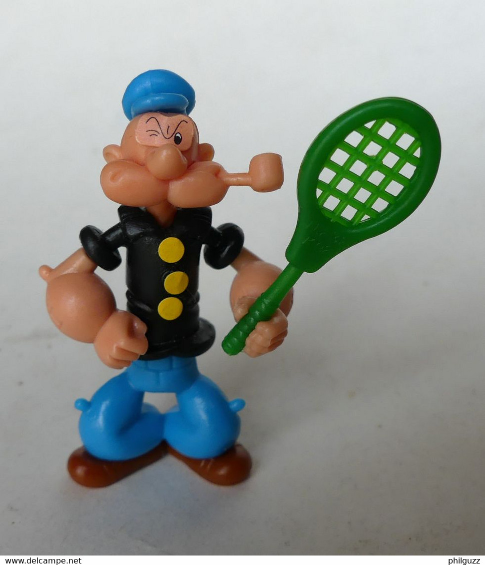 FIGURINE KINDER POPEYE 1992 RAQUETTE Verte - Sonstige & Ohne Zuordnung