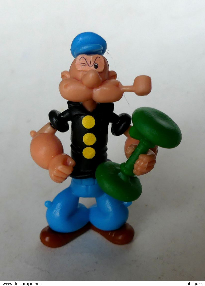 FIGURINE KINDER POPEYE 1992 HALTERE Vert - Autres & Non Classés