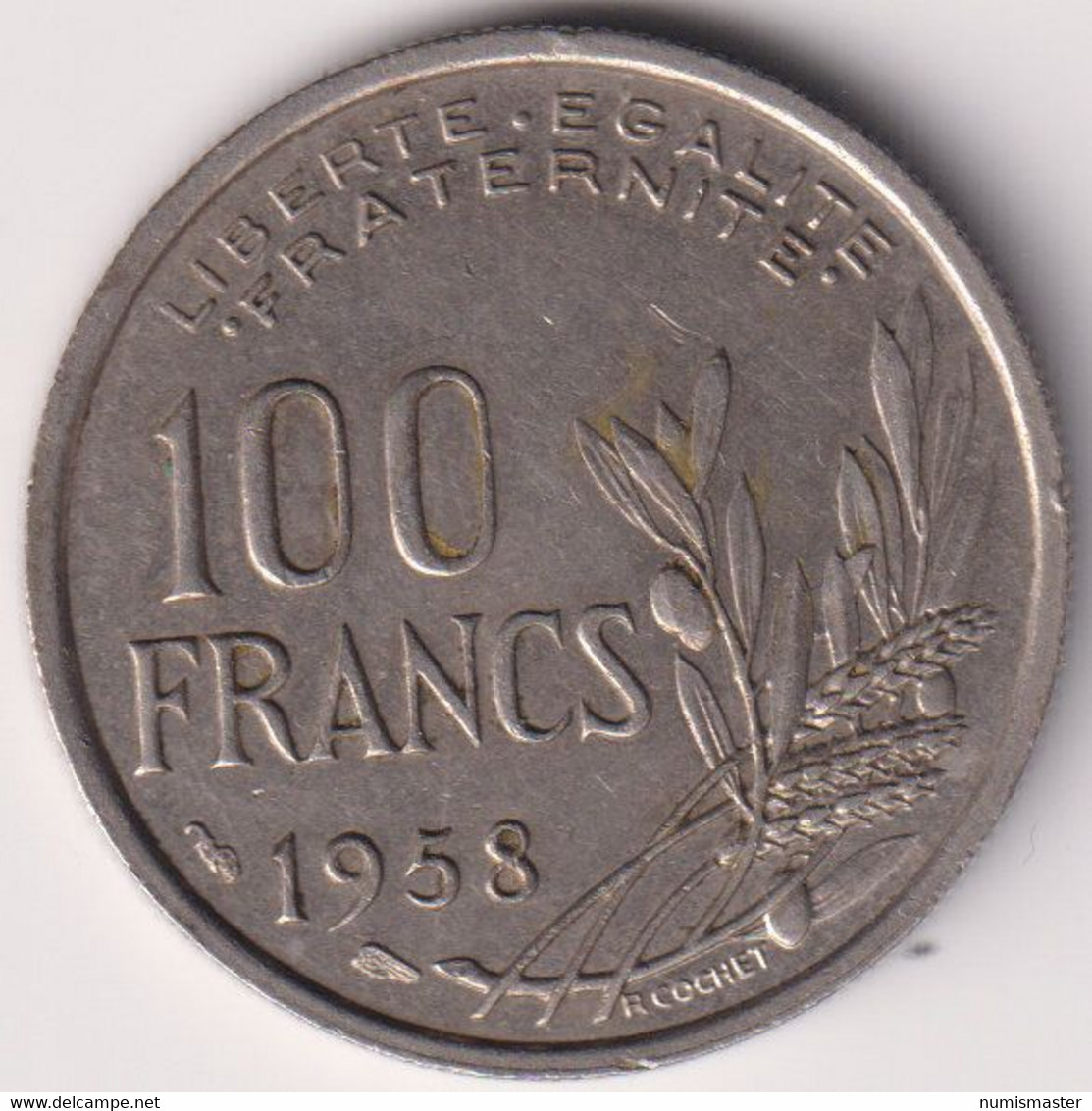 100 FRANCS 1958 - 100 Francs