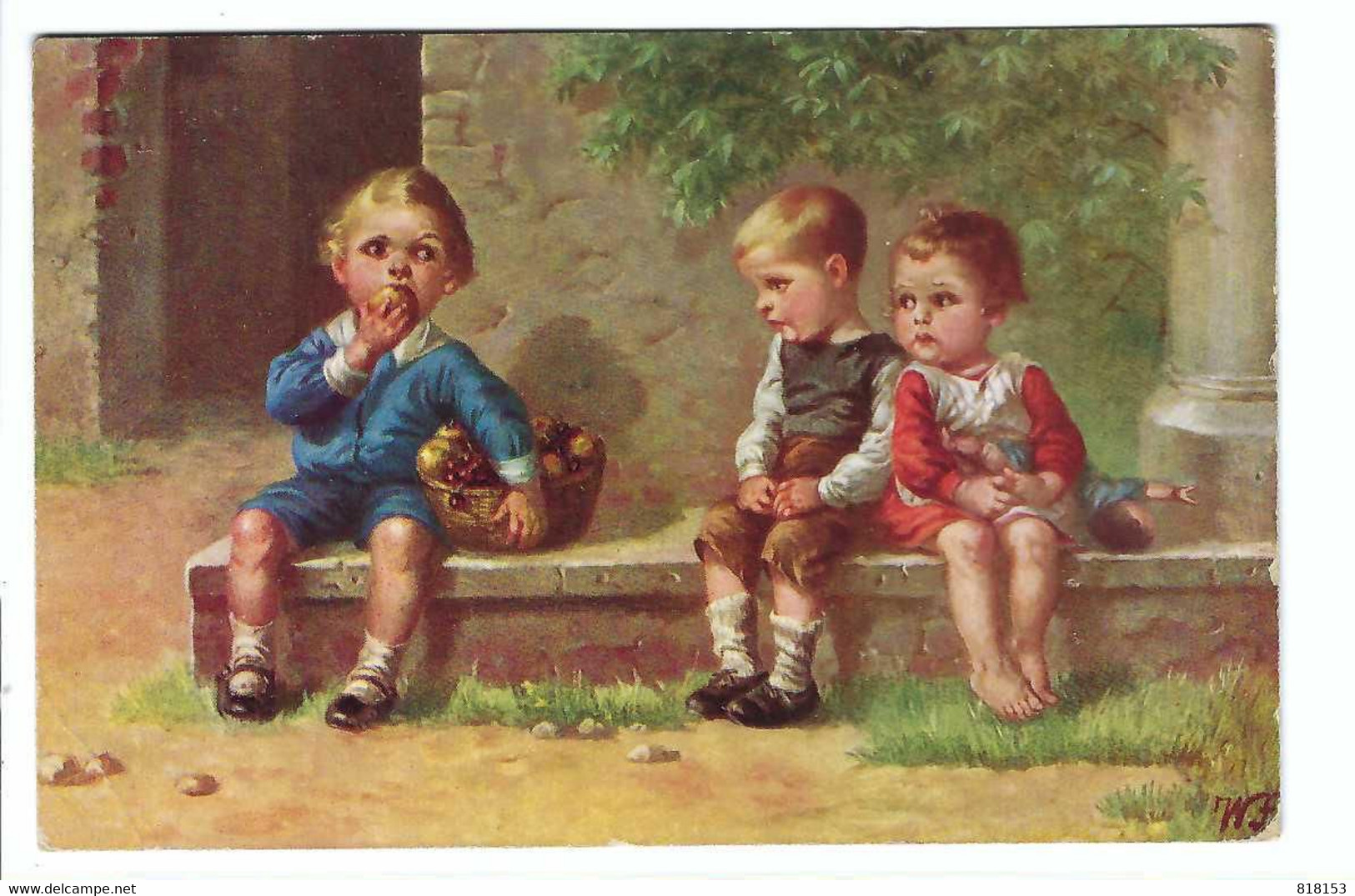 FIALKOWSKA WALLY         N° 1749     "ik Eet Alleen !"   1930 - Fialkowska, Wally