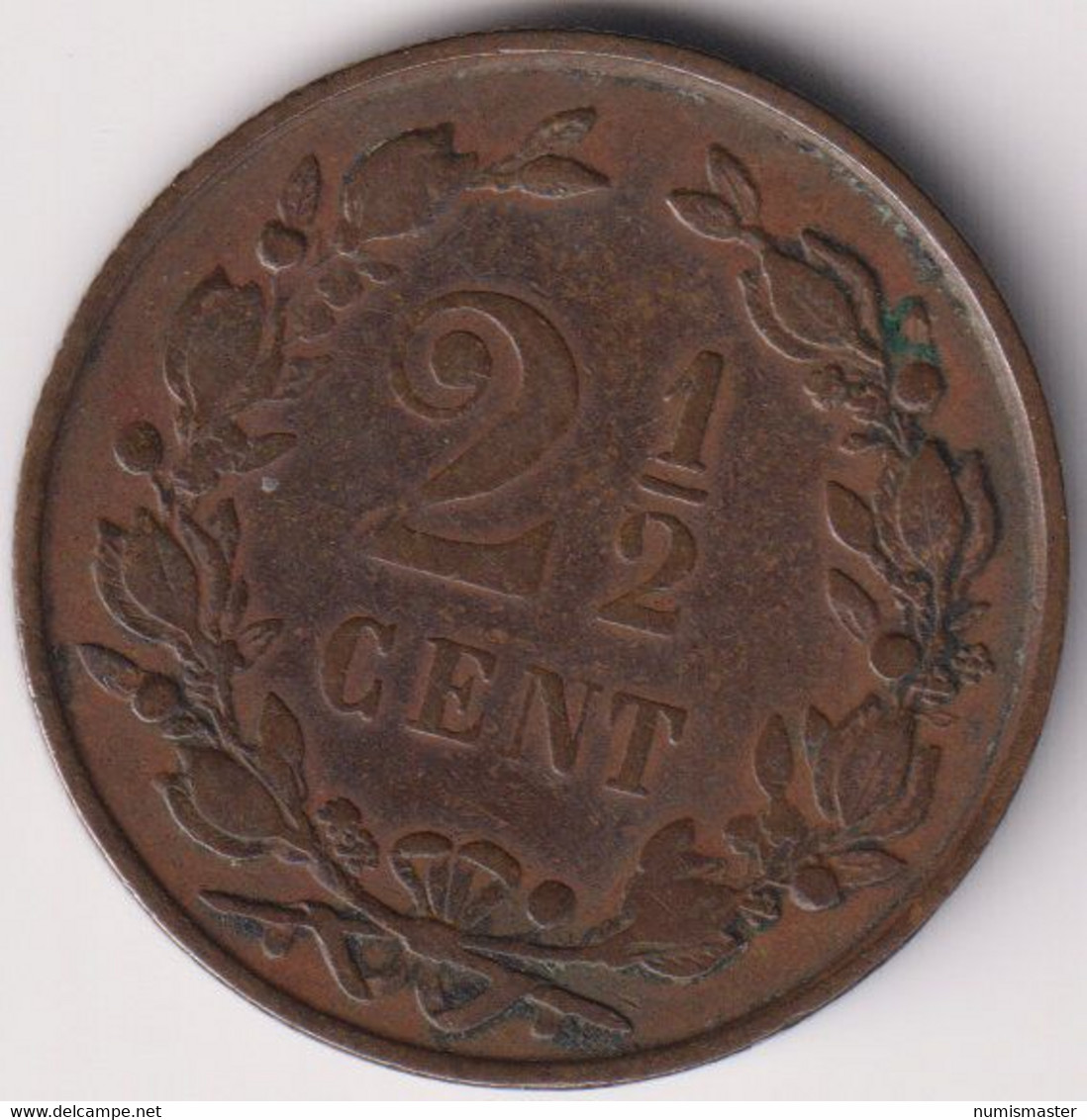 2 1/2 CENT 1890 - 2.5 Centavos