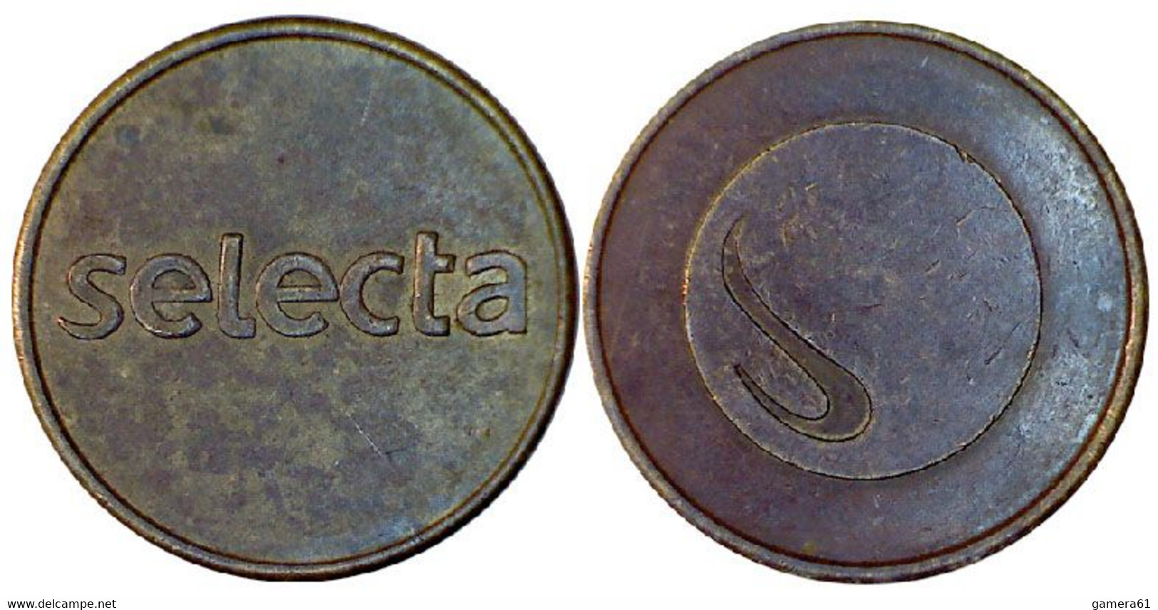 04235 GETTONE TOKEN JETON LANDERIA AUTOMATICA LAUNDRY SELECTA - Altri & Non Classificati