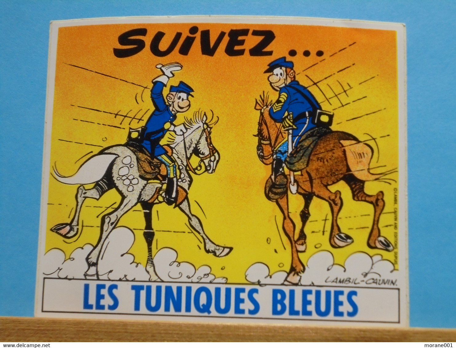 1  Autocollant  Tuniques  Bleues Lambil Cauvin - Tuniques Bleues, Les