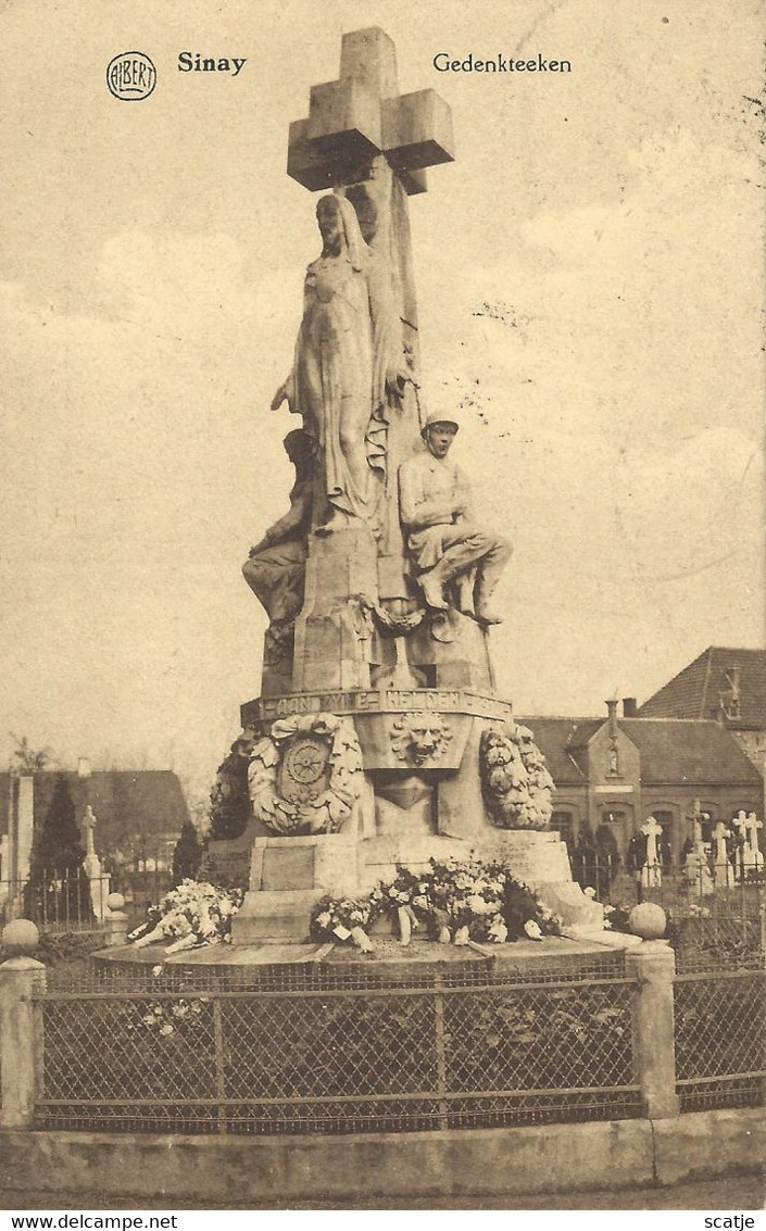 Sinay    -   Gedenkteken   -   1930   Naar   Gentbrugge   (Arsenaal) - Monuments Aux Morts