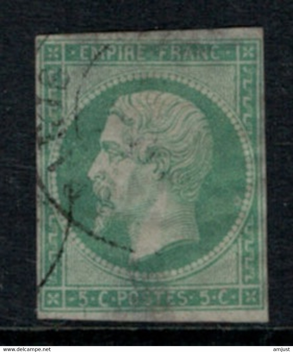 France // 1849-1900 // Empire Franc // Napoléon III // No. 12 Oblitéré - 1853-1860 Napoléon III