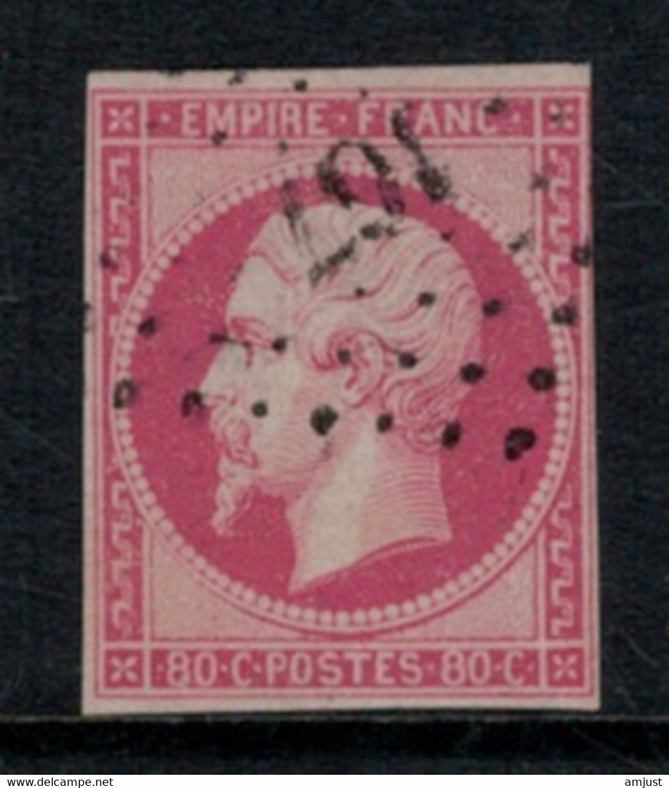 France // 1849-1900 // Empire Franc // Napoléon III // No. 17B Oblitéré - 1853-1860 Napoléon III