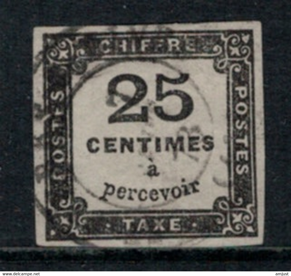 France // 1849-1900 // Taxe // Chiffre-Taxe // No. 5 Oblitéré - 1859-1959 Gebraucht