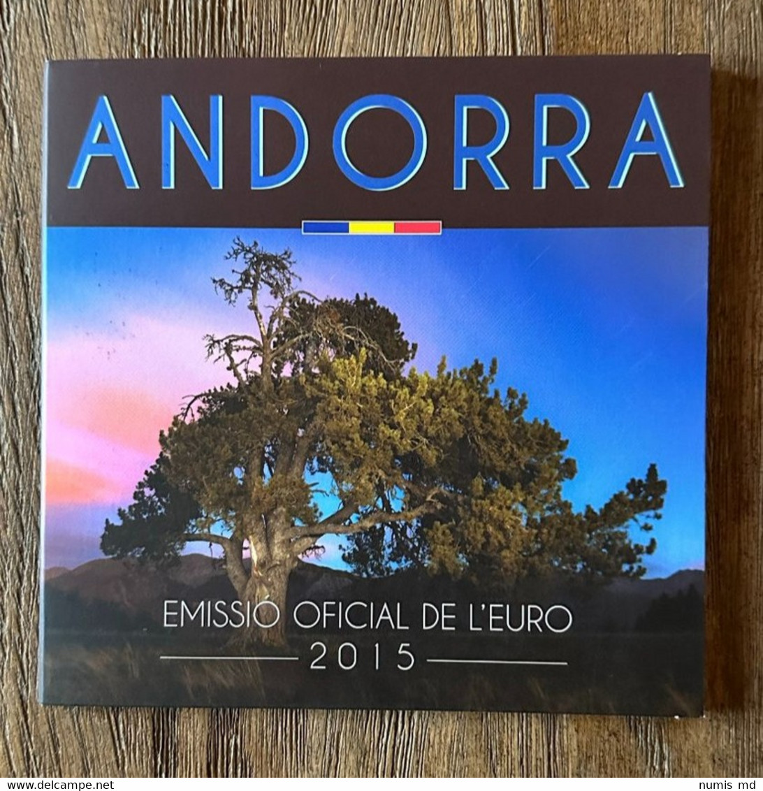 ANDORRE - ANDORRA 2015 Set 1Ct-2€ BU Folder - Andorre