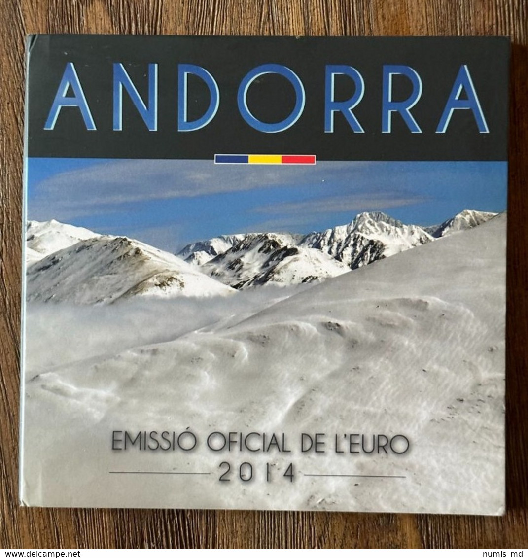 ANDORRE - ANDORRA 2014 Set 1Ct-2€ BU Folder - Andorre