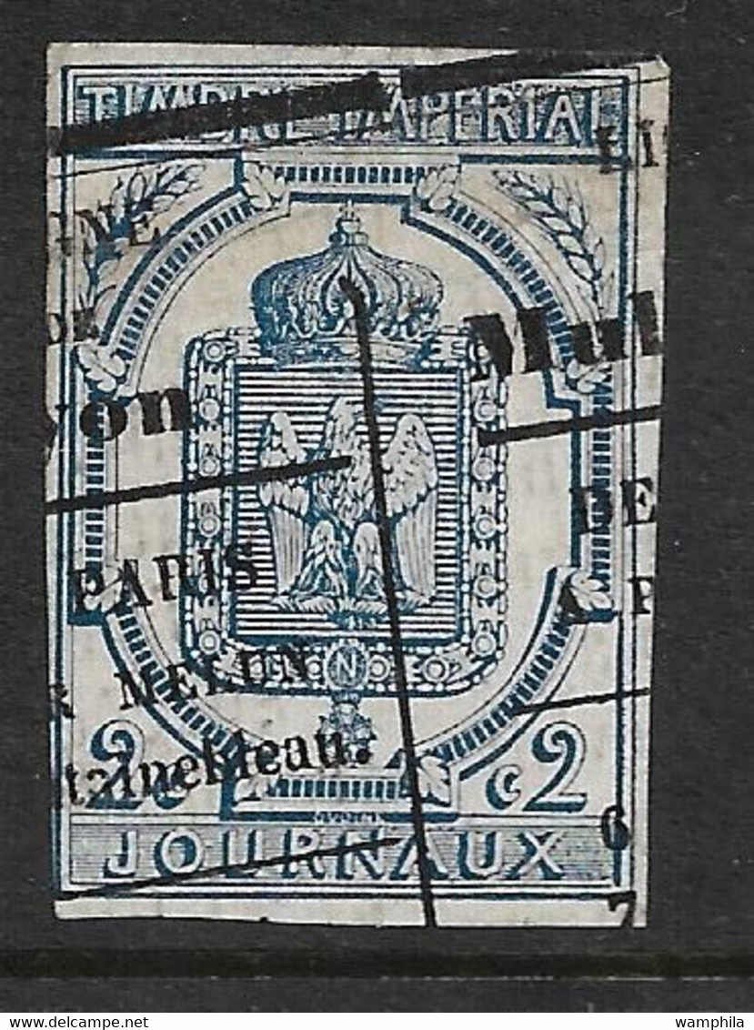 France. Timbres Pour Journaux N°2 Oblitéré Cote 350€. - Journaux