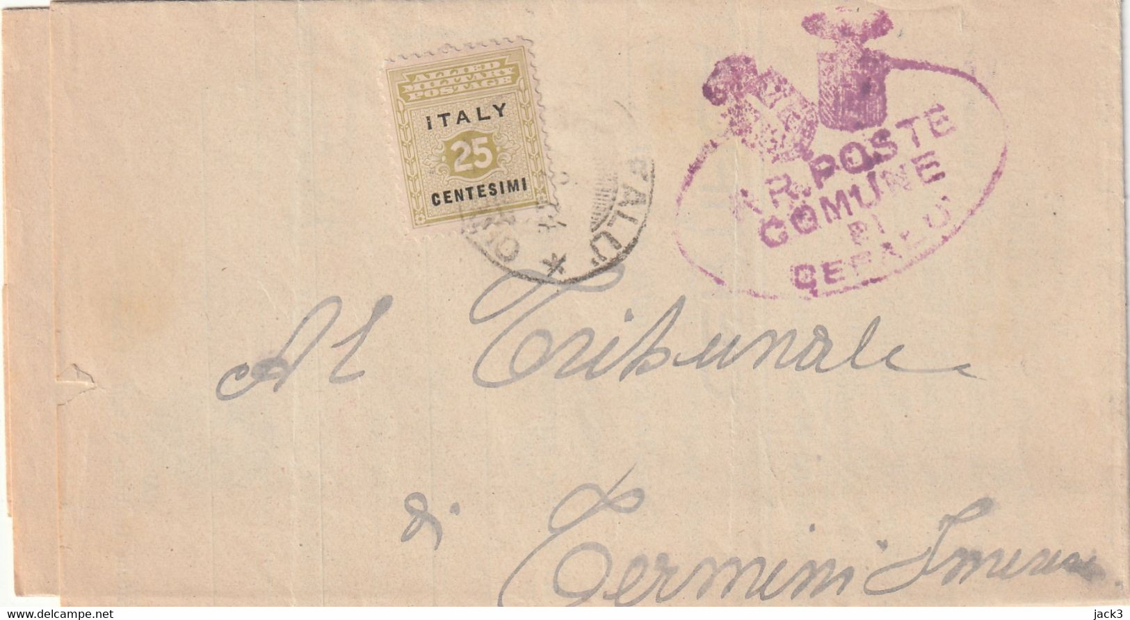 STORIA POSTALE - AMGOT - Anglo-american Occ.: Sicily