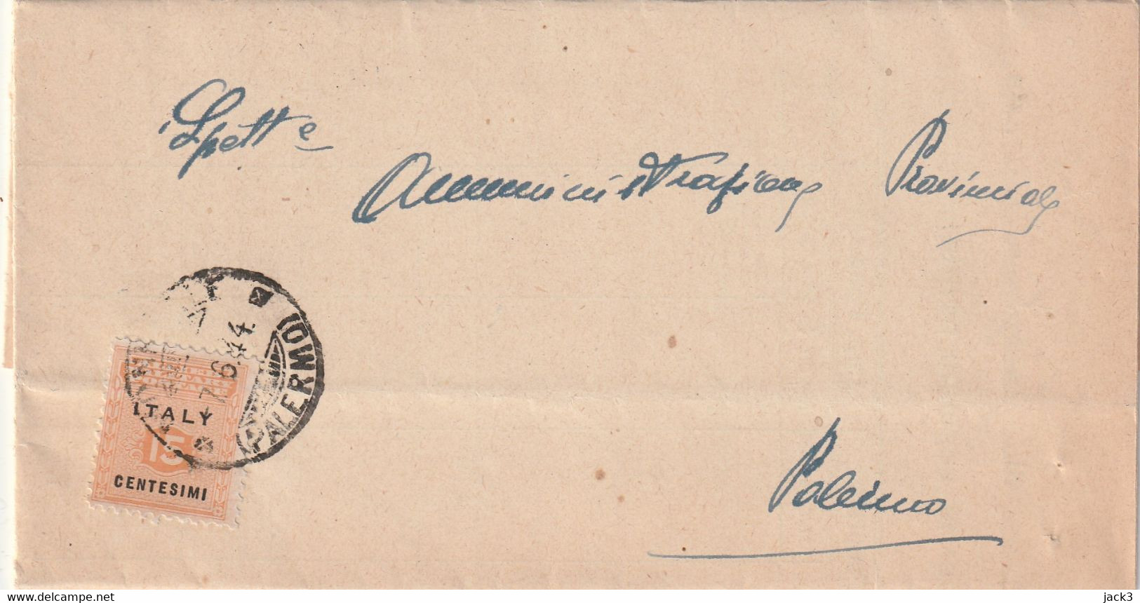 STORIA POSTALE - AMGOT - Anglo-american Occ.: Sicily