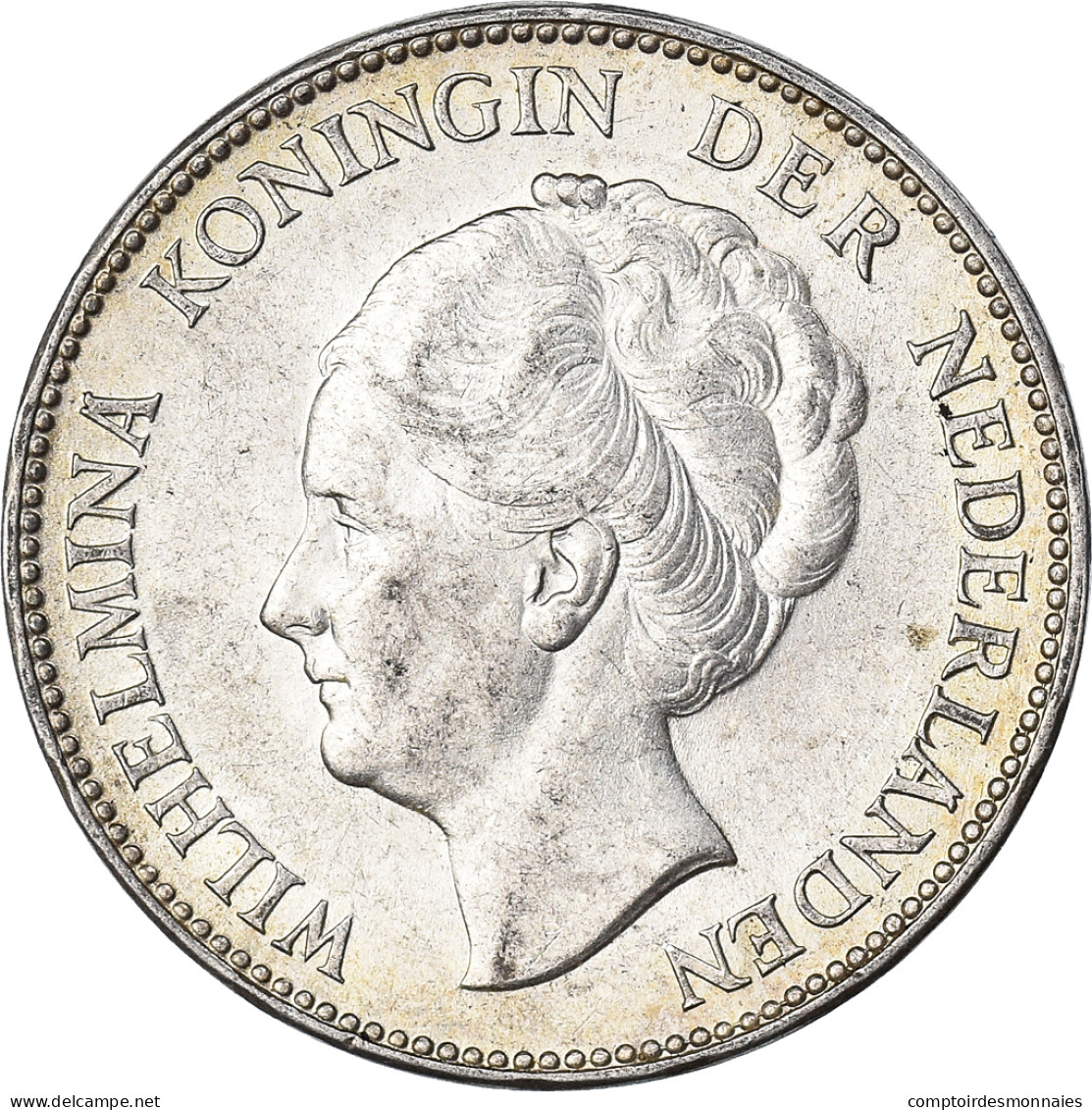 Monnaie, Pays-Bas, Wilhelmina I, Gulden, 1940, SUP, Argent, KM:161.1 - 1 Gulden