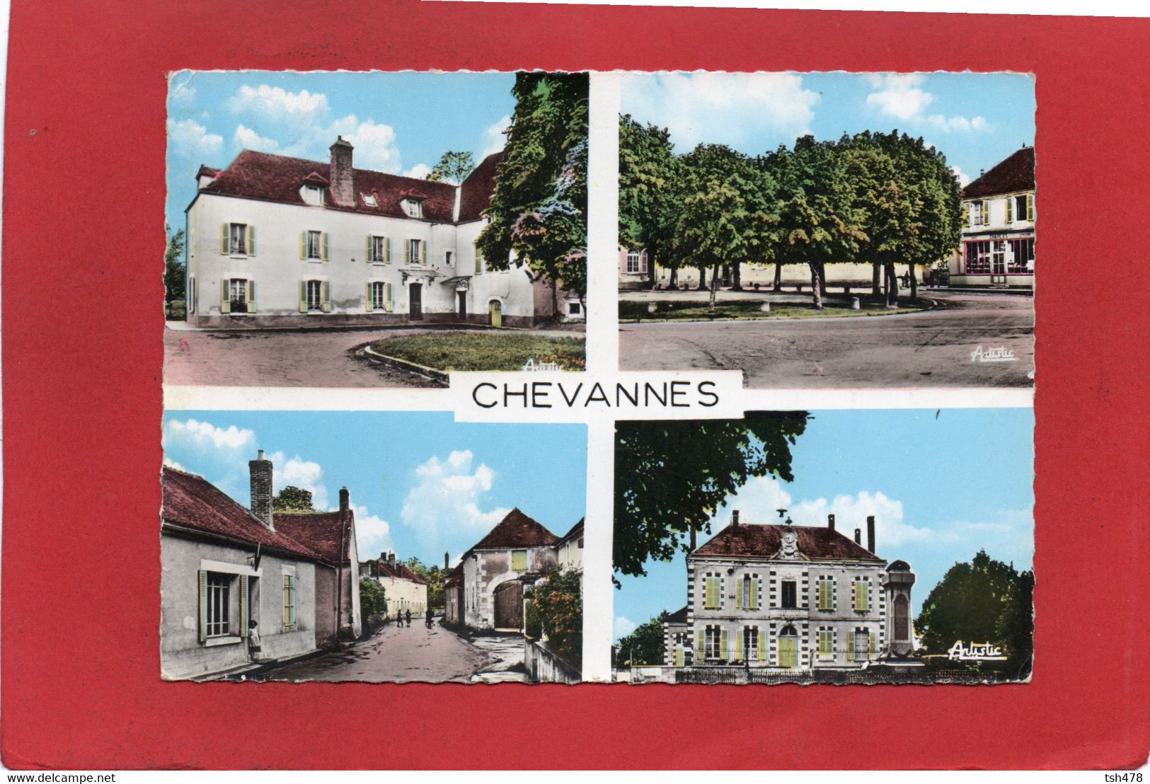 89----RARE----Souvenir De CHEVANNES----Multi-vues--voir 2 Scans - Chevannes