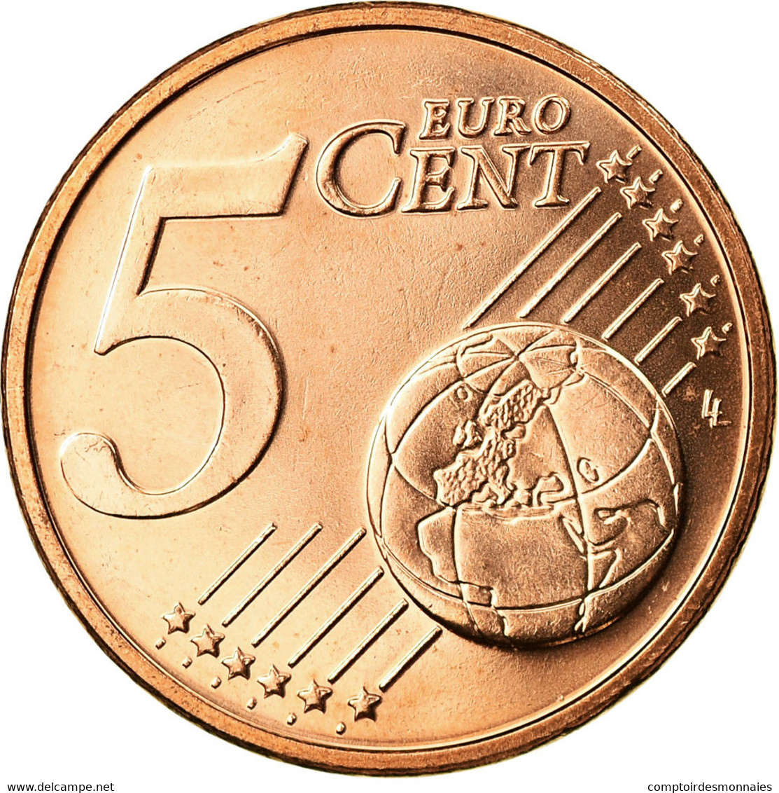 Slovaquie, 5 Euro Cent, 2010, SPL, Copper Plated Steel, KM:97 - Slovakia
