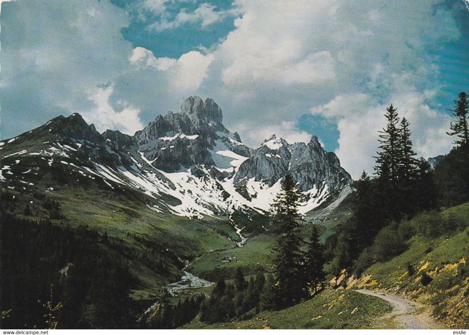 Austria Bischofsmutze Bei Filzmoos - Postcard Post Card - 1967 Slogan Schladming - Filzmoos