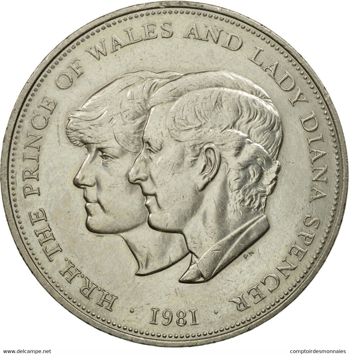 Monnaie, Grande-Bretagne, Elizabeth II, 25 New Pence, 1981, TTB, Copper-nickel - 25 New Pence
