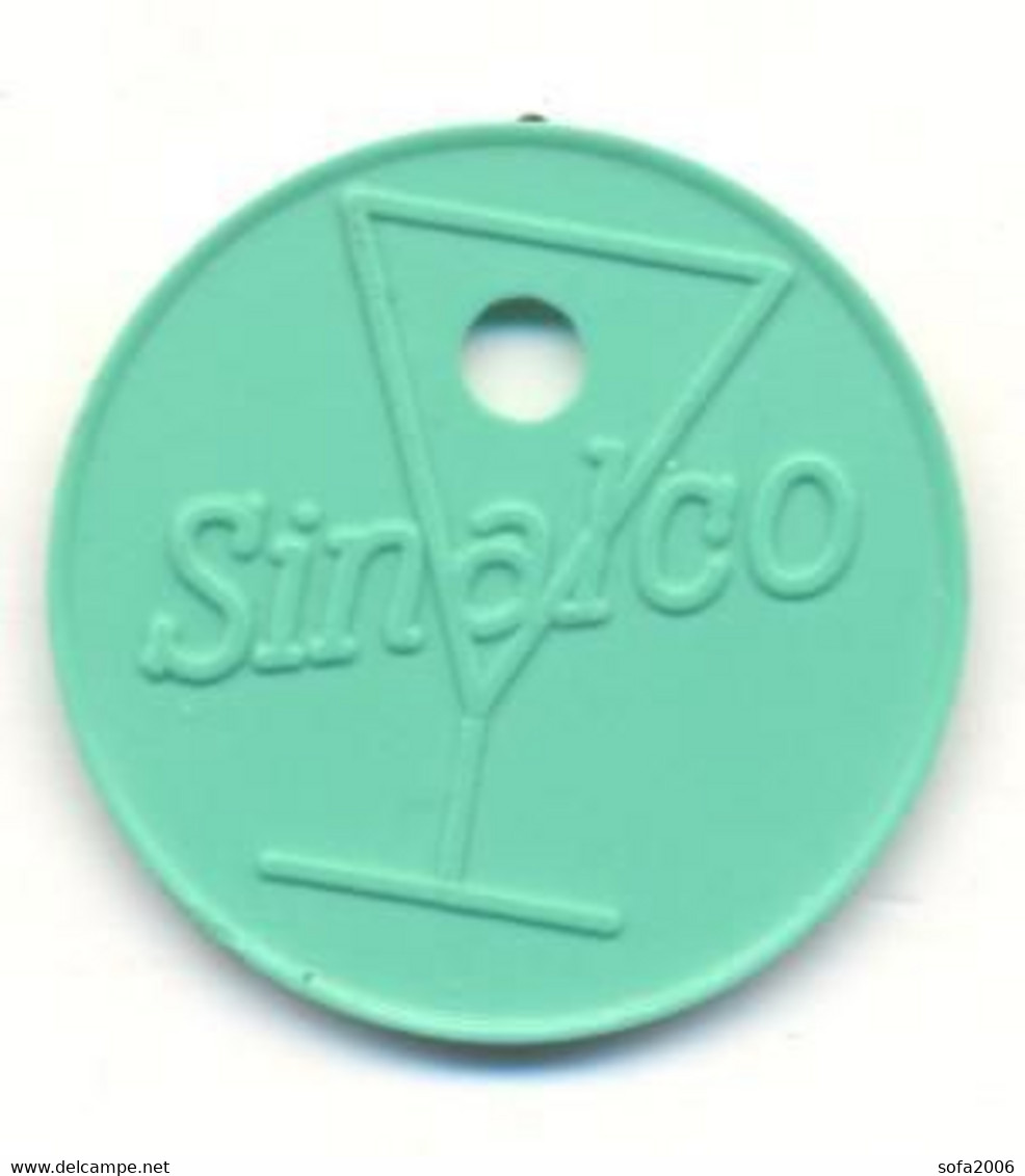 Token Jeton Germany Deutschland Flaschenpfand 20 Pfennig SINALCO Plastic - Monétaires/De Nécessité