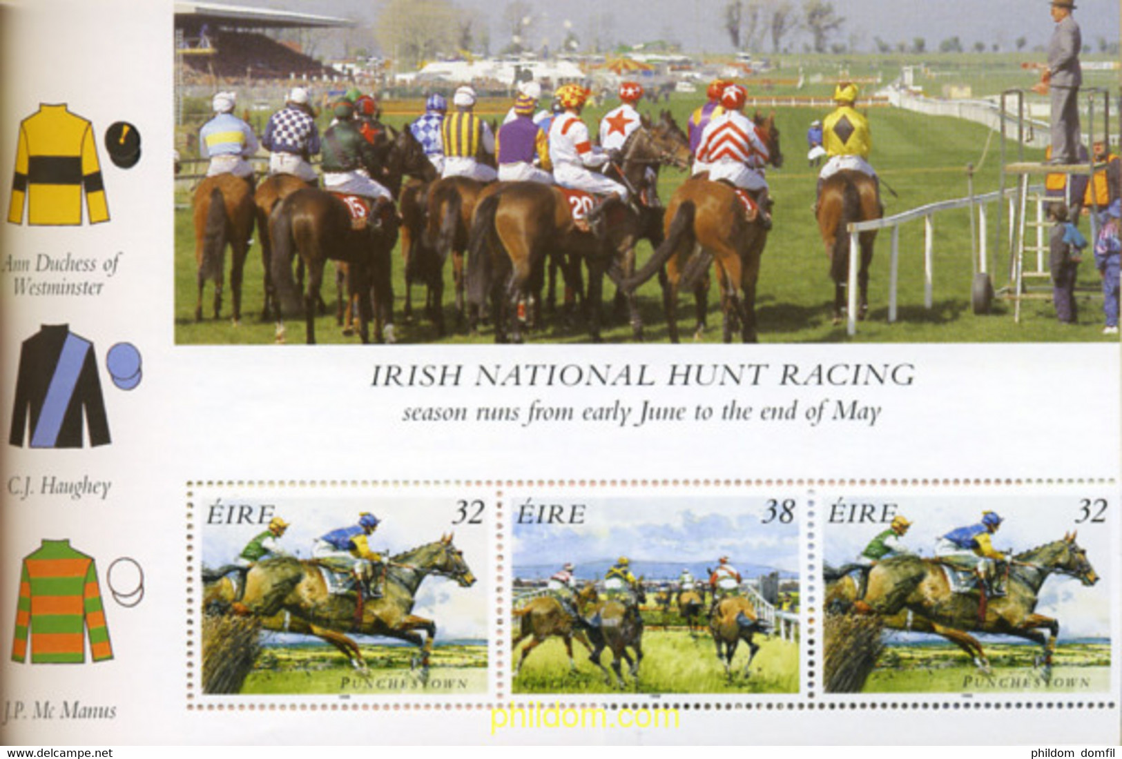 578447 MNH IRLANDA 1996 CABALLOS IRLANDESES - Collections, Lots & Séries