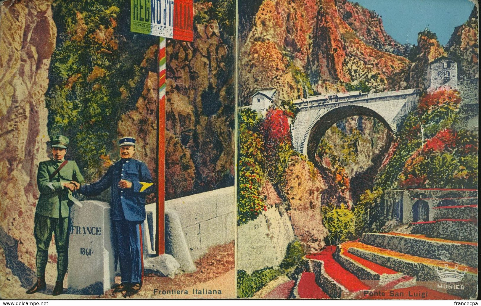 11344 - ALPES MARITIMES - Pont Saint Louis - Frontière Italienne - Douane
