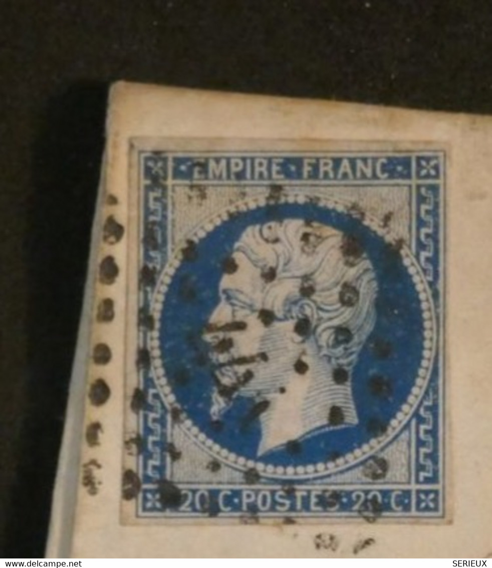 BM10  FRANCE  BELLE LETTRE 1855 BORDEAUX A MONT DE MARSAN    +N°14 LAITEUX +AFFRANCH.  INTERESSANT++++ - 1853-1860 Napoléon III