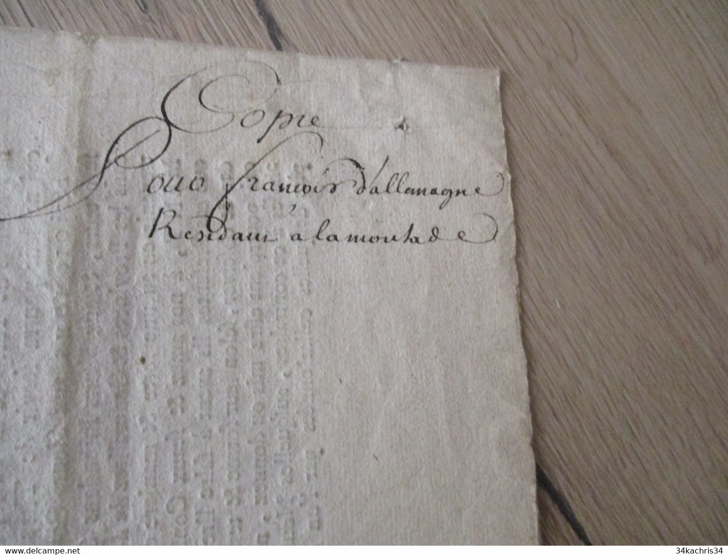 M8 Déclaration du Roi pour la recherche des usurpateurs des titres de noblesse 04/09/1696 pièce signée autographe