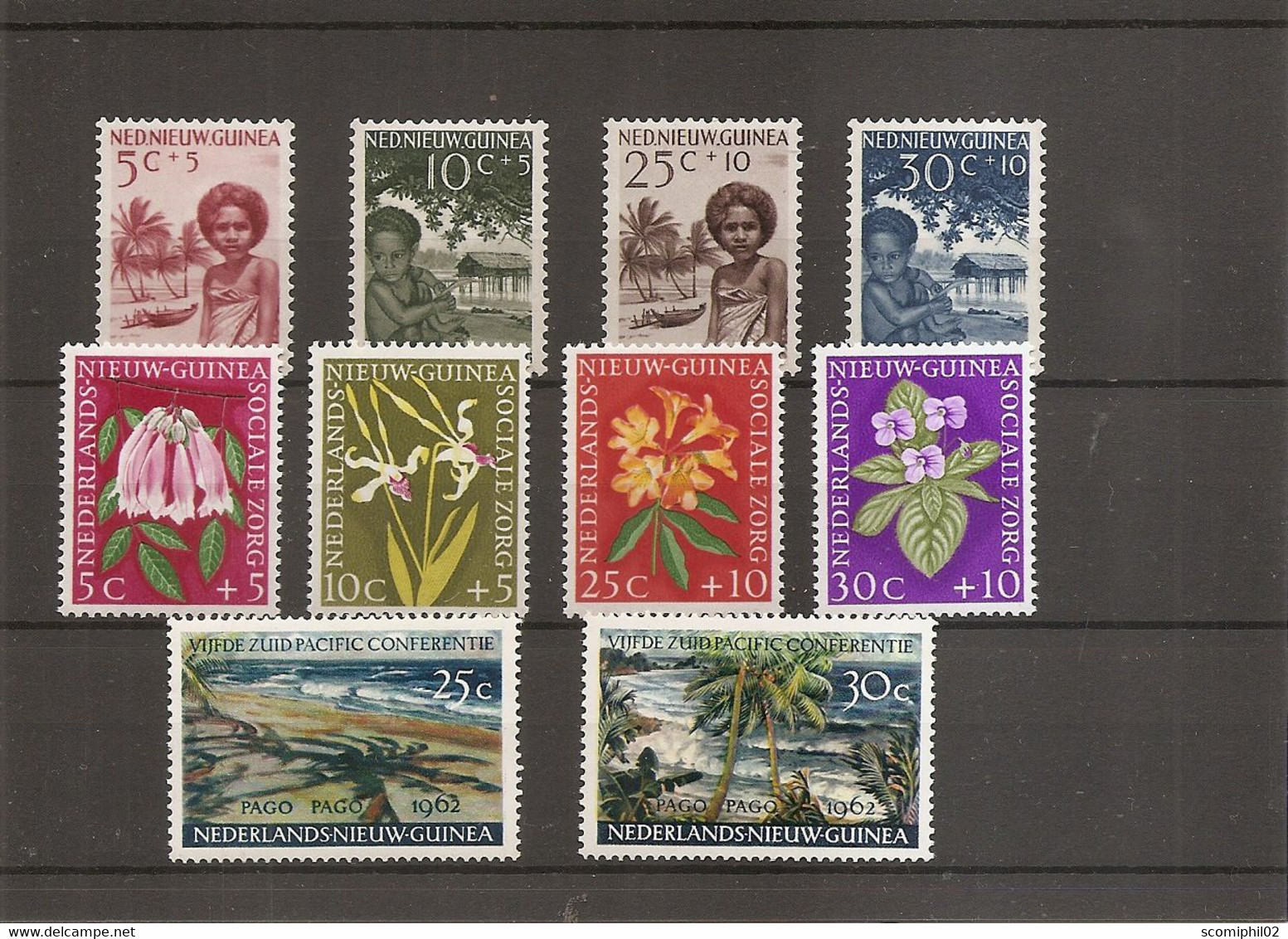 Nouvelle -Guinée Néérlandaise ( Lot De Timbres Différents XXX -MNH ) - Nueva Guinea Holandesa