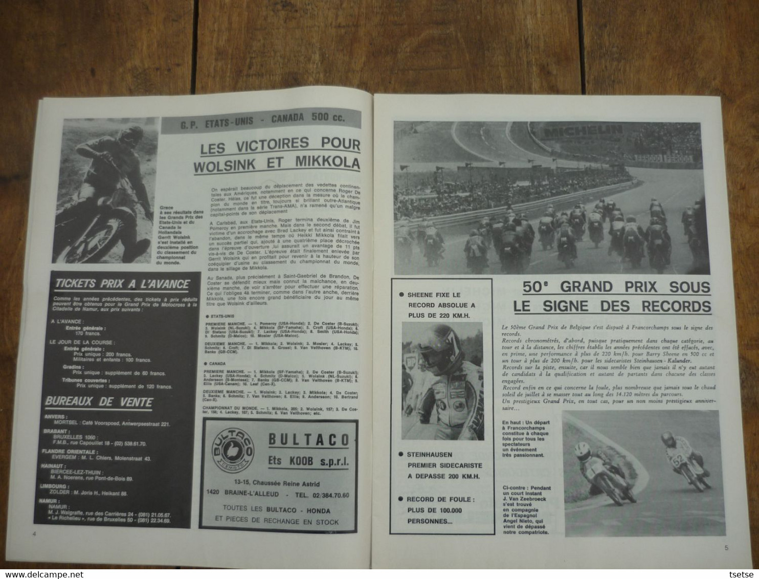 Revue Moto Magazine - N° 11 - 8 Juillet 1977 - Moto