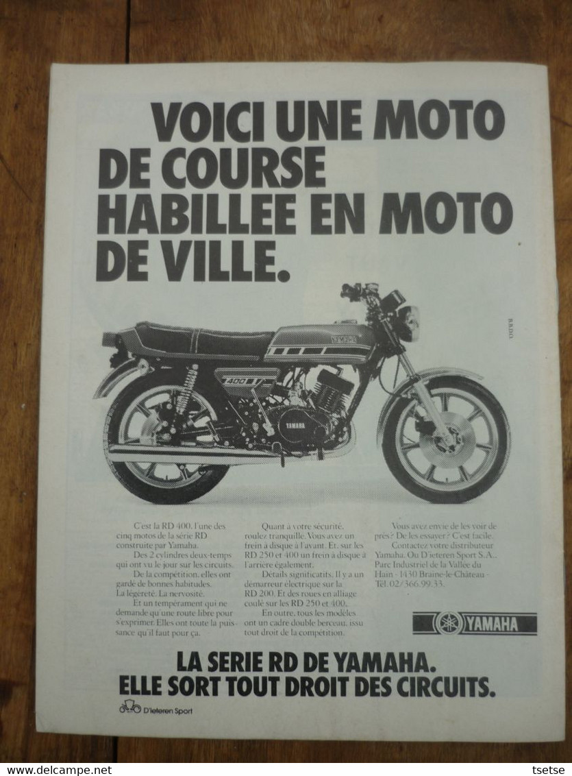 Revue Moto Magazine - N° 11 - 8 juillet 1977