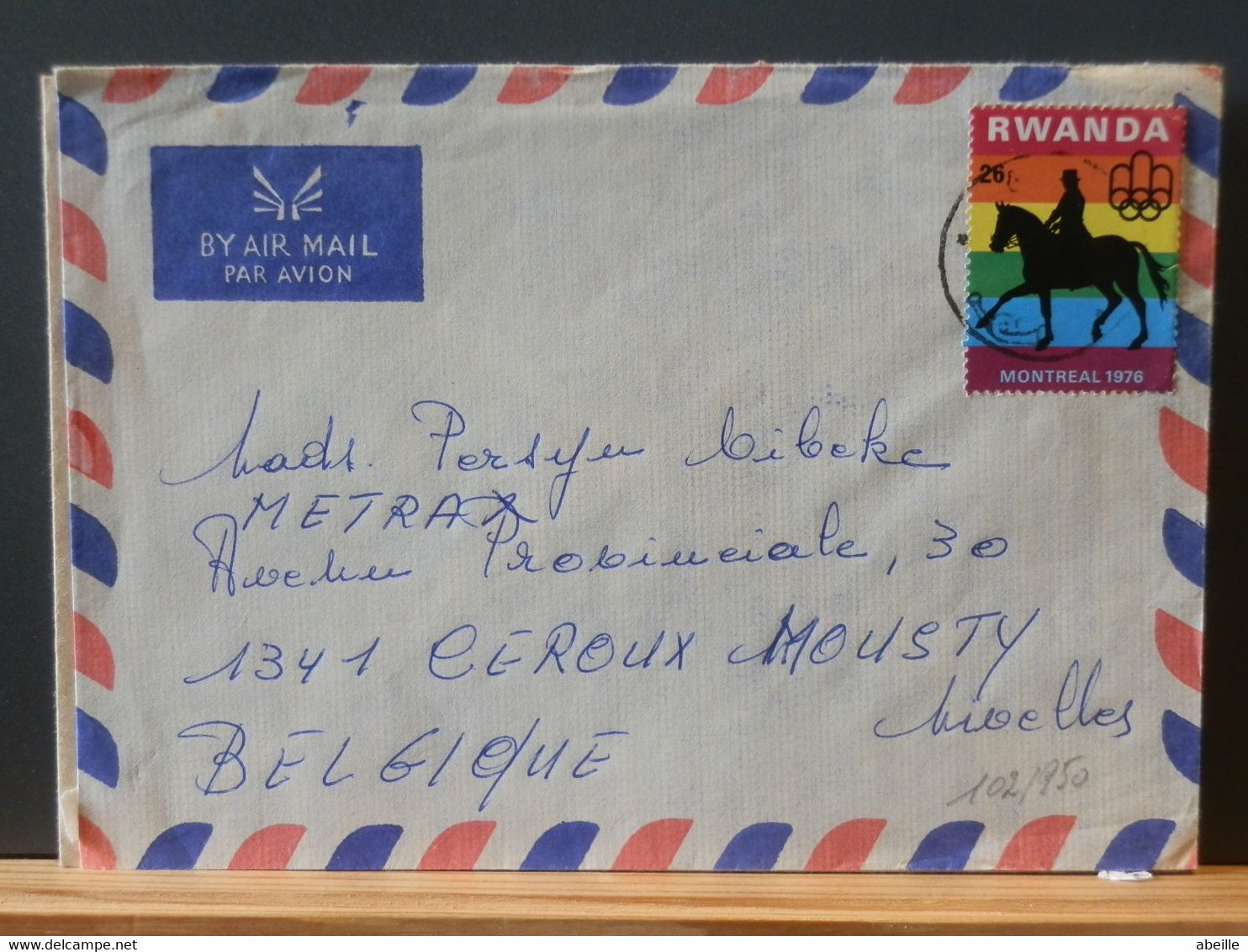 102/951   LETTER RSA  1970 TO BELG. - Briefe U. Dokumente