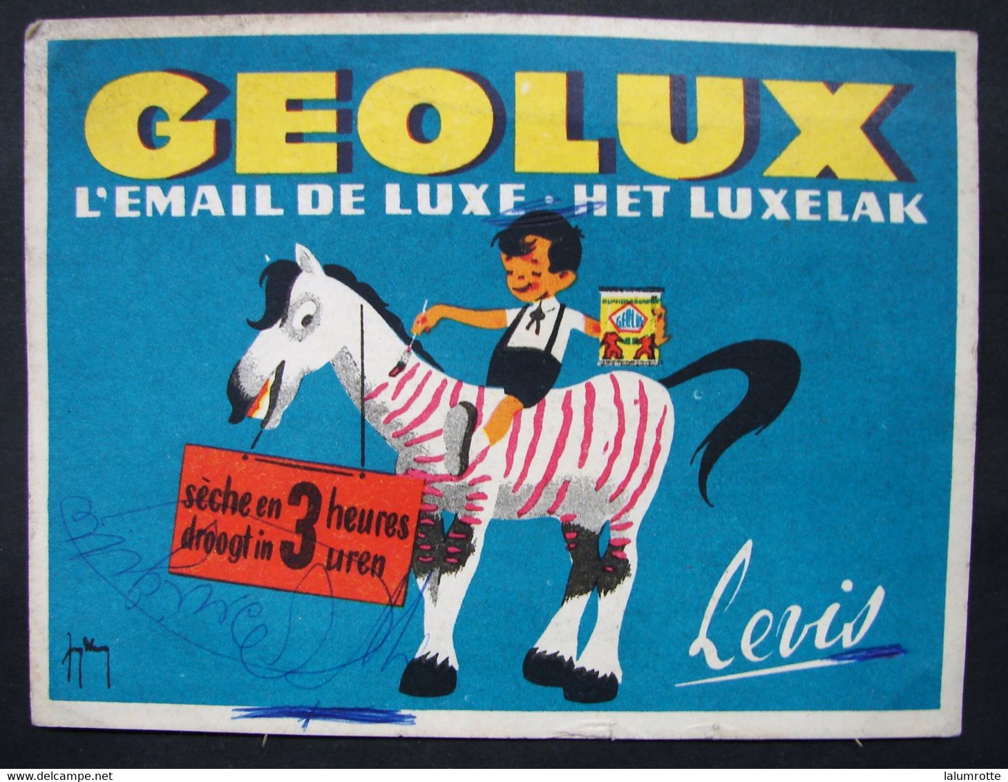 Bu. 20. Géolux, Lévis - Paints