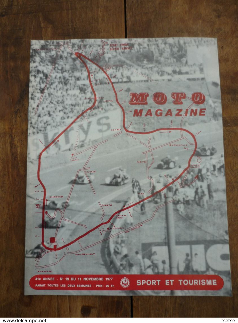 Revue Moto Magazine - N° 19 - 11 Novembre 1977 - Motorrad