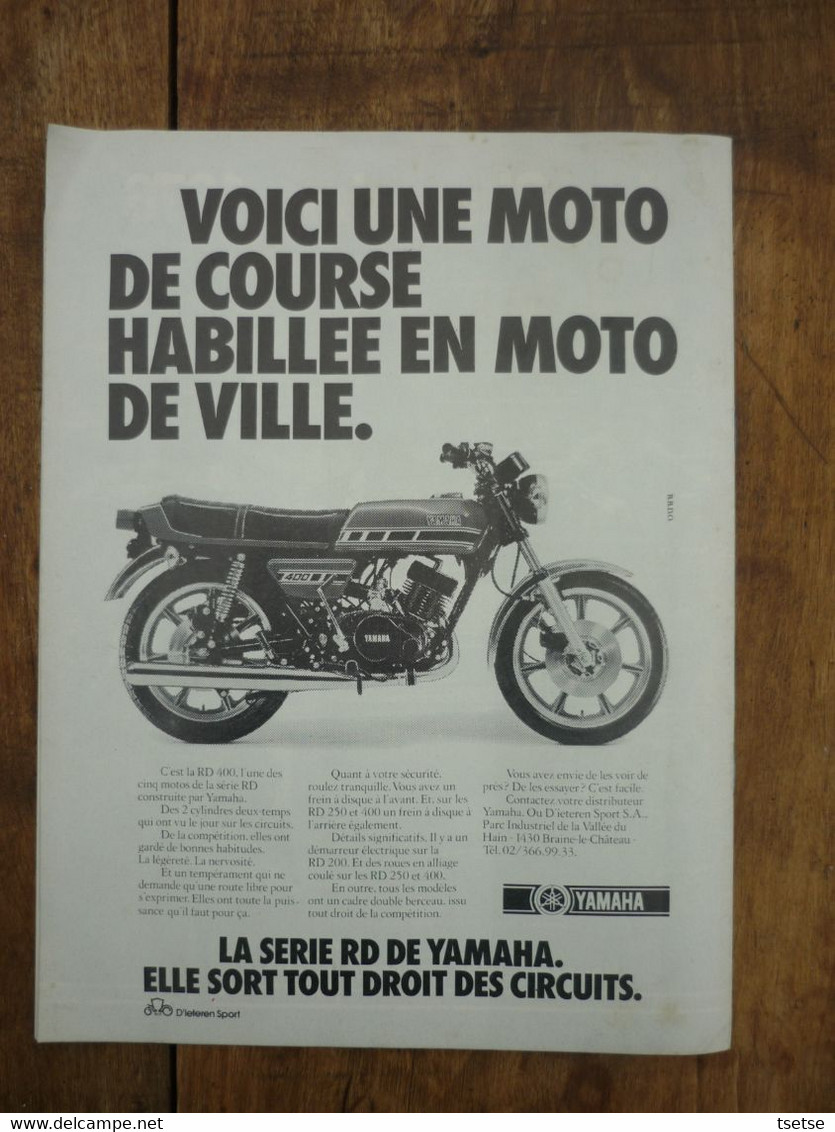 Revue Moto Magazine - N° 12 - 29 juillet 1977