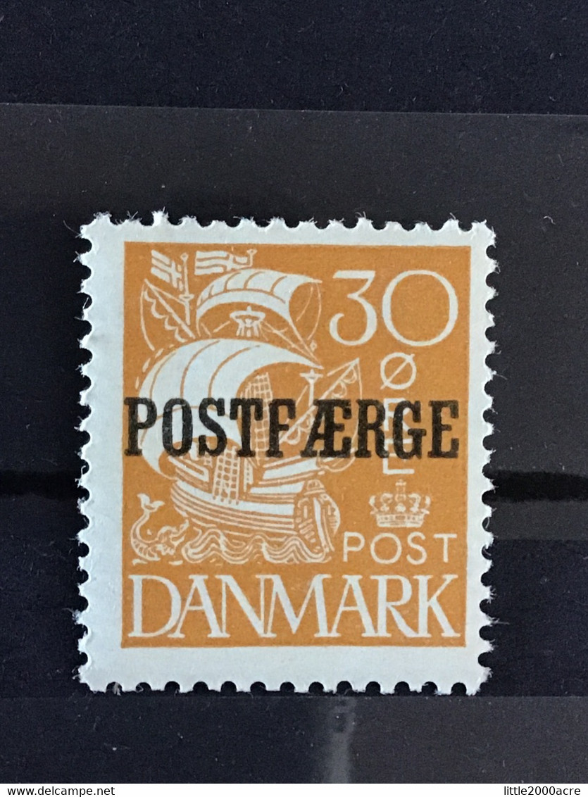 Denmark 1927 Parcel Post 30o Orange Mint SG 253 Mi 13 - Parcel Post