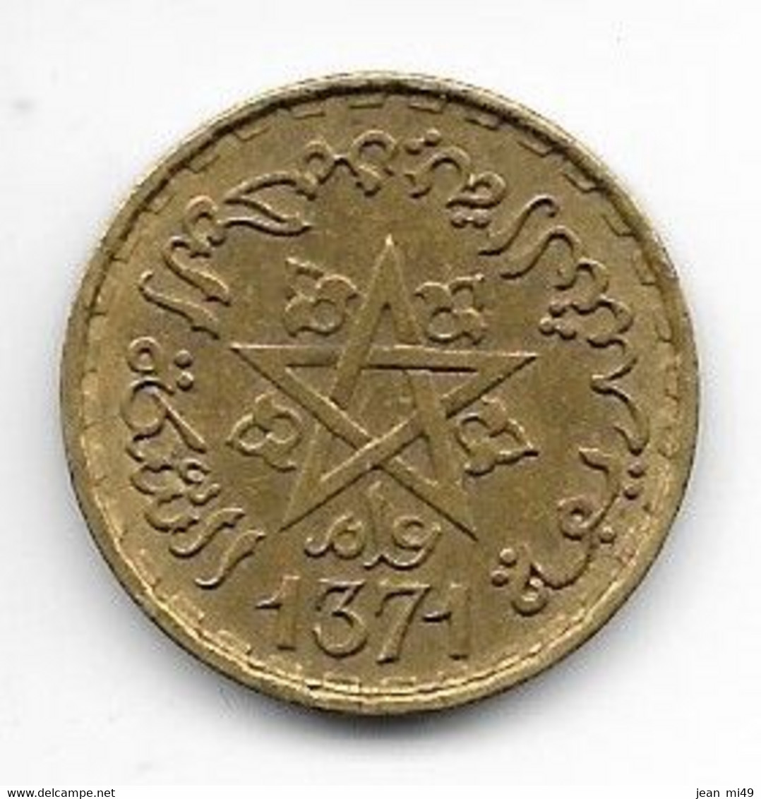 MAROC - 10 FRANCS - 1371 H - Marokko