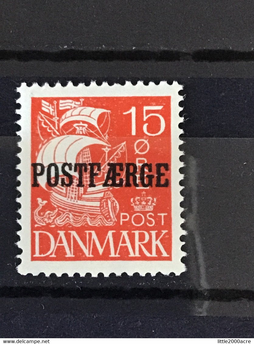 Denmark 1927 Parcel Post 15o Red Mint SG 252 Mi 12 - Parcel Post