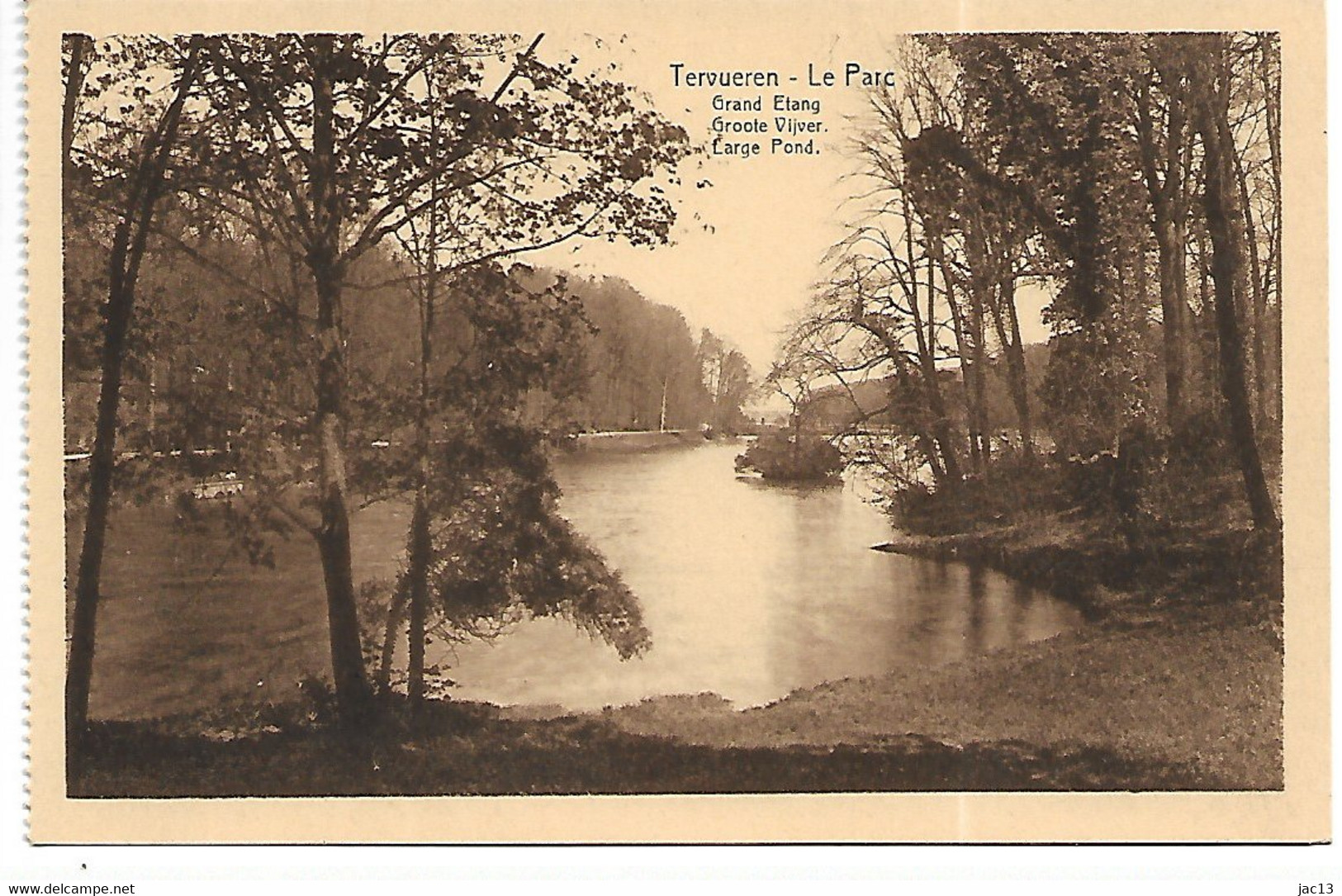 L120D962 - Tervueren - Le Parc - Grand Etang - Tervuren