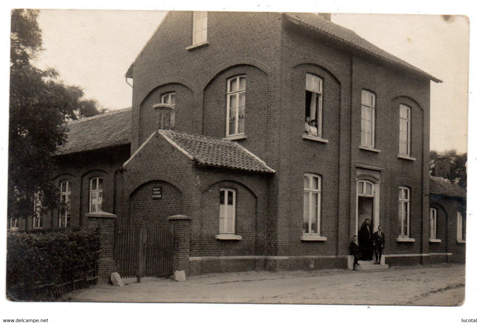 Nader Te Bepalen - Gebouw - Postzegel Stempel Van Peer En Verzonden Vanuit Peer - Duitse Stempel Geprüft Hasselt - Peer