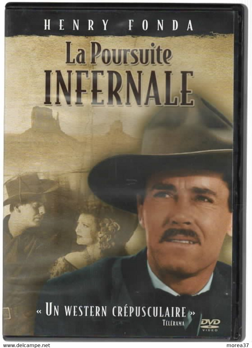 LA POURSUITE INFERNALE   Avec HENRY FONDA  C36 - Western / Cowboy