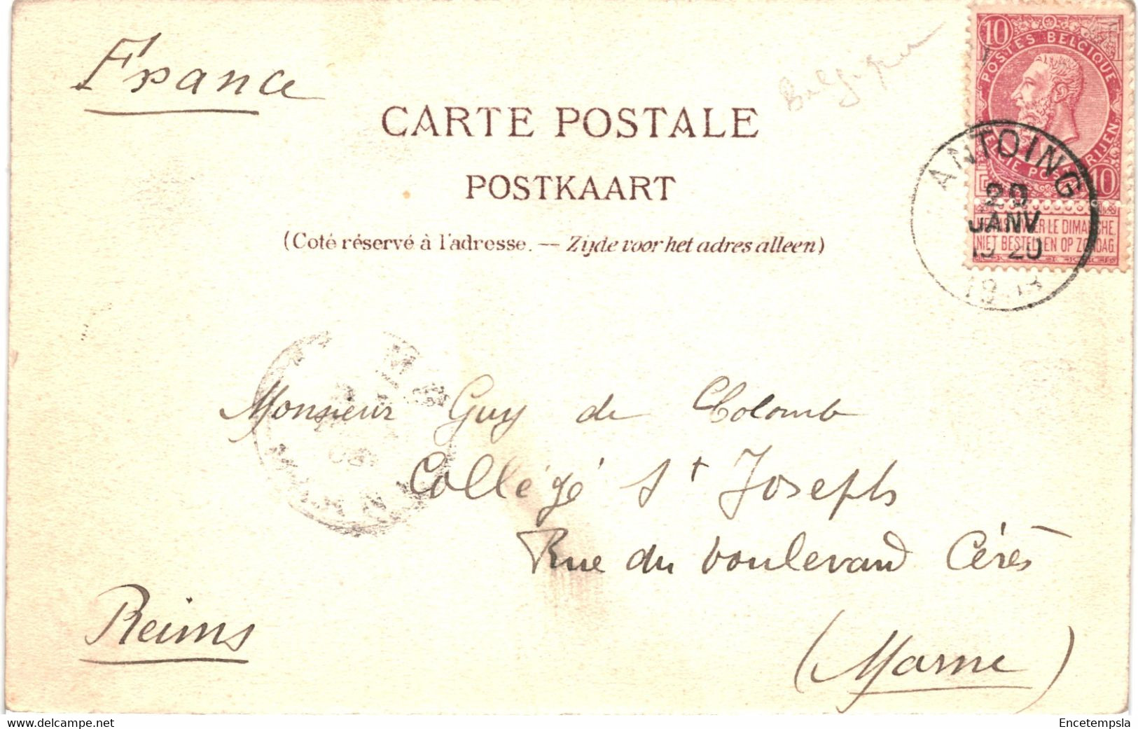 CPA  carte Postale  Belgique Antoing  Le Château 1903 VM62281 - Antoing