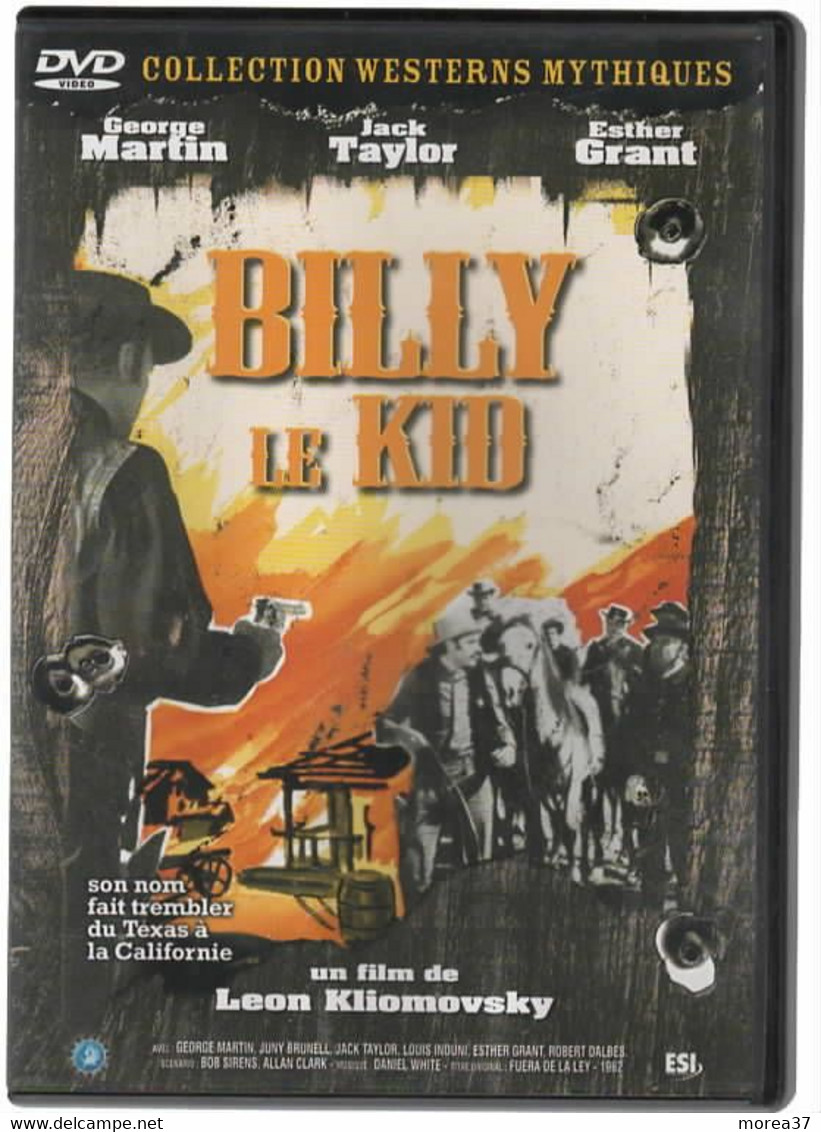 BILLY LE KID    Avec GEORGE MARTIN   C36 - Western / Cowboy