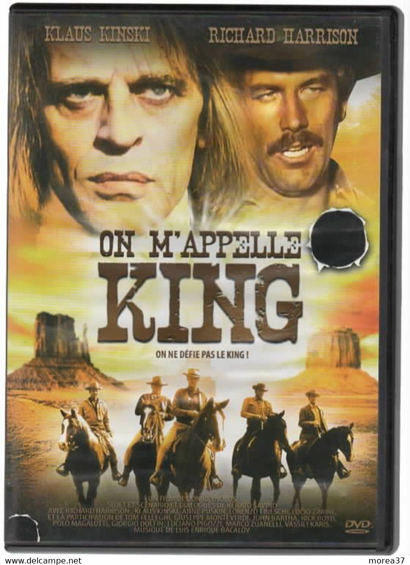 ON M'APPELLE KING    Avec KLAUS KINSKI    2 C36 - Western