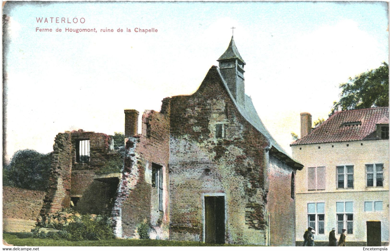 CPA  carte Postale  Belgique  Waterloo Ferme De Hougomont Ruines De La Chapelle   VM62288 - Waterloo